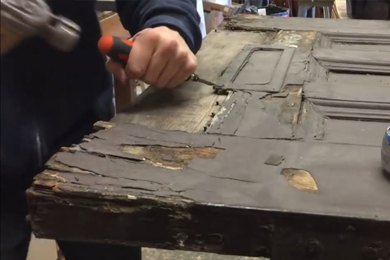 Millbrae-wooden-door-repair