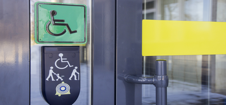 automatic handicap door opener in Millbrae